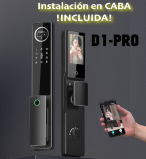 Cerradura Digital Hogareña D1 Pro-Wifi-Tuya - Con instalación
